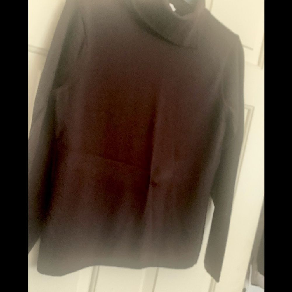 Talbots Split Neck Design Turtleneck Sweater Sz S… - image 1